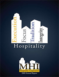 MHI Hospitality Annual Report 2009